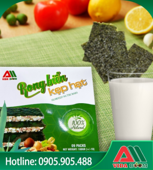 Hộp rong biển kẹp hạt 180g